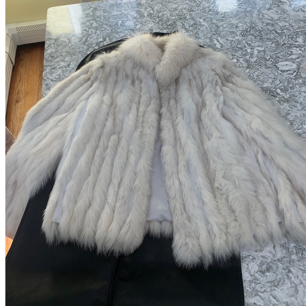 Saga Fox Real Fox Fur Coat